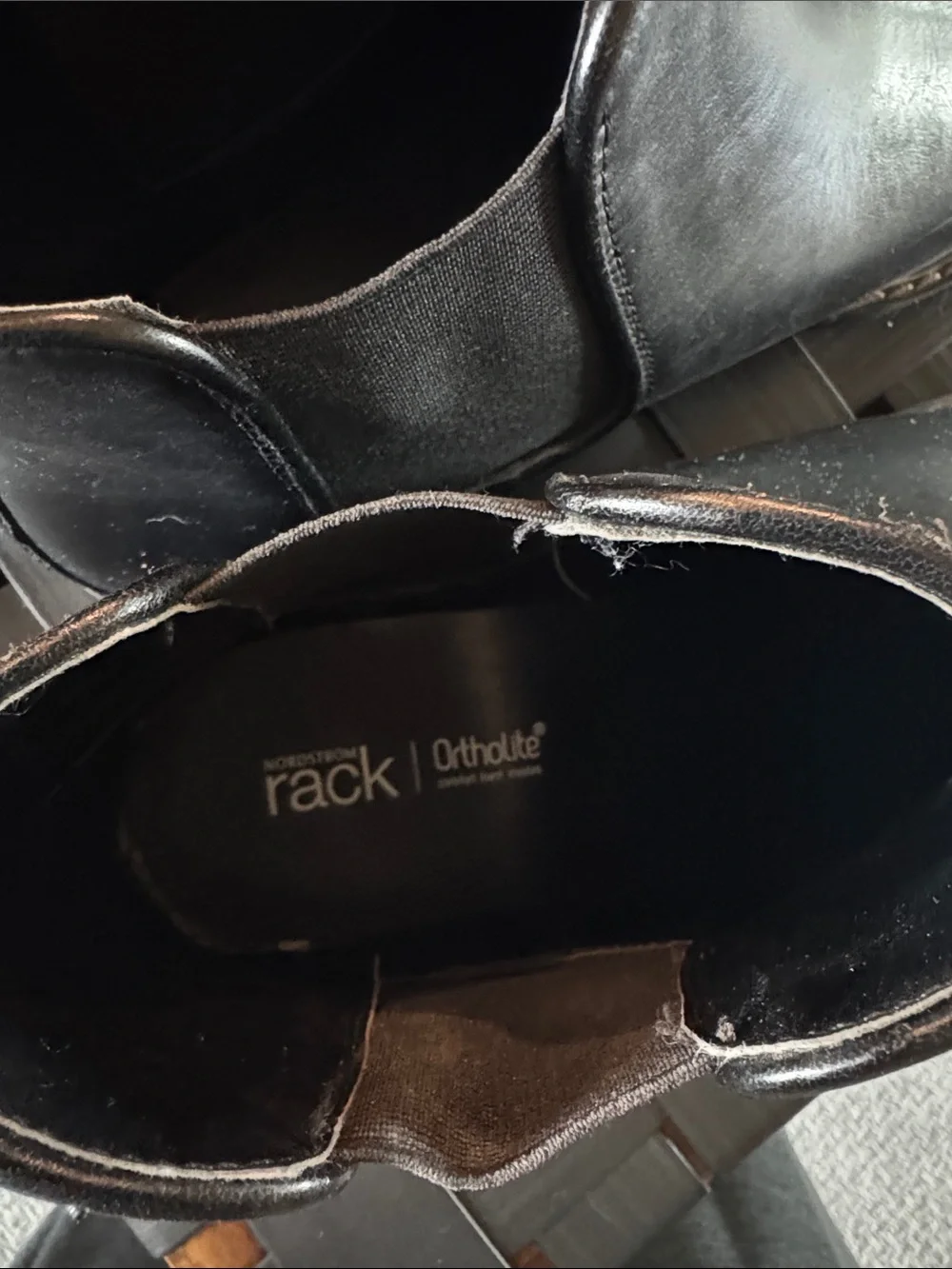 Nordstrom Black Leather Chukka Boots